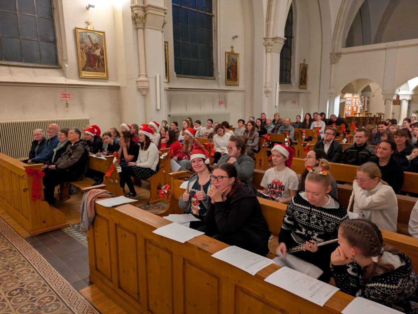 Besinnliche Weihnachten im Norbertinum