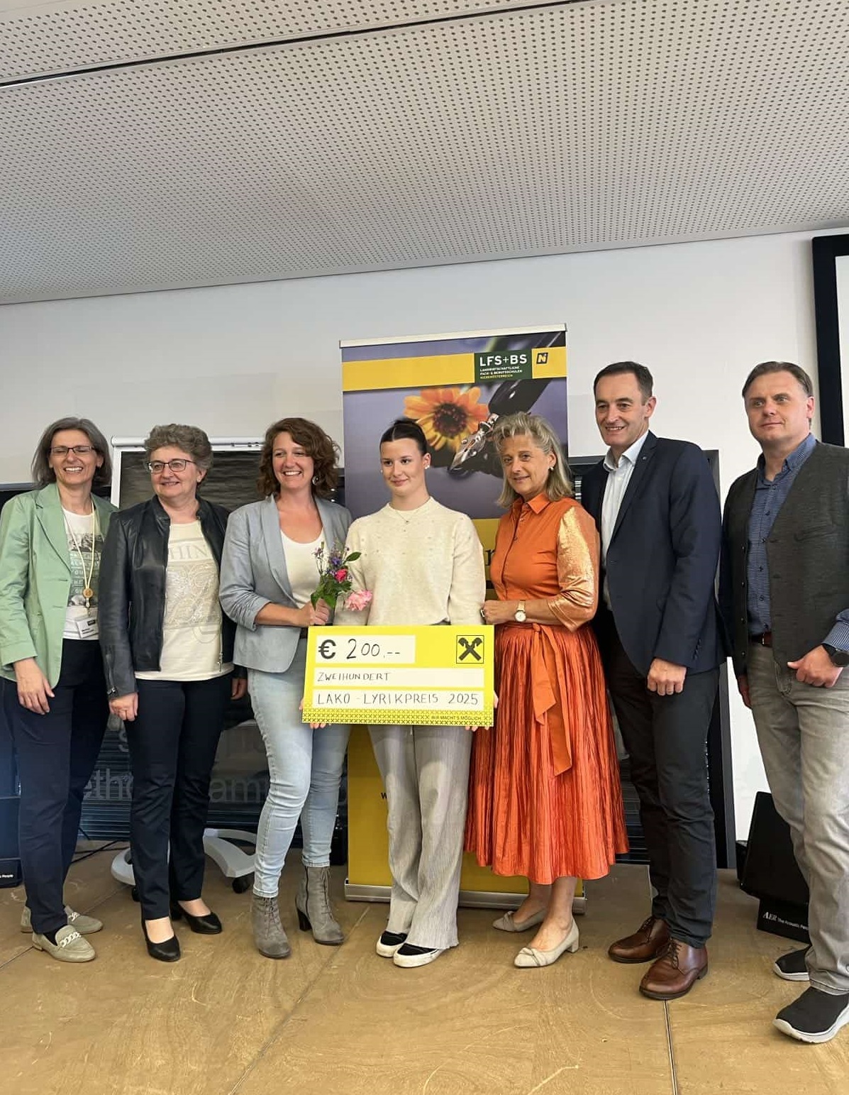 Lyrik-Preis der Landwirtschaftlichen Fachschulen NÖ vergeben – Schülerin der LFS Tullnerbach macht den 2. Platz