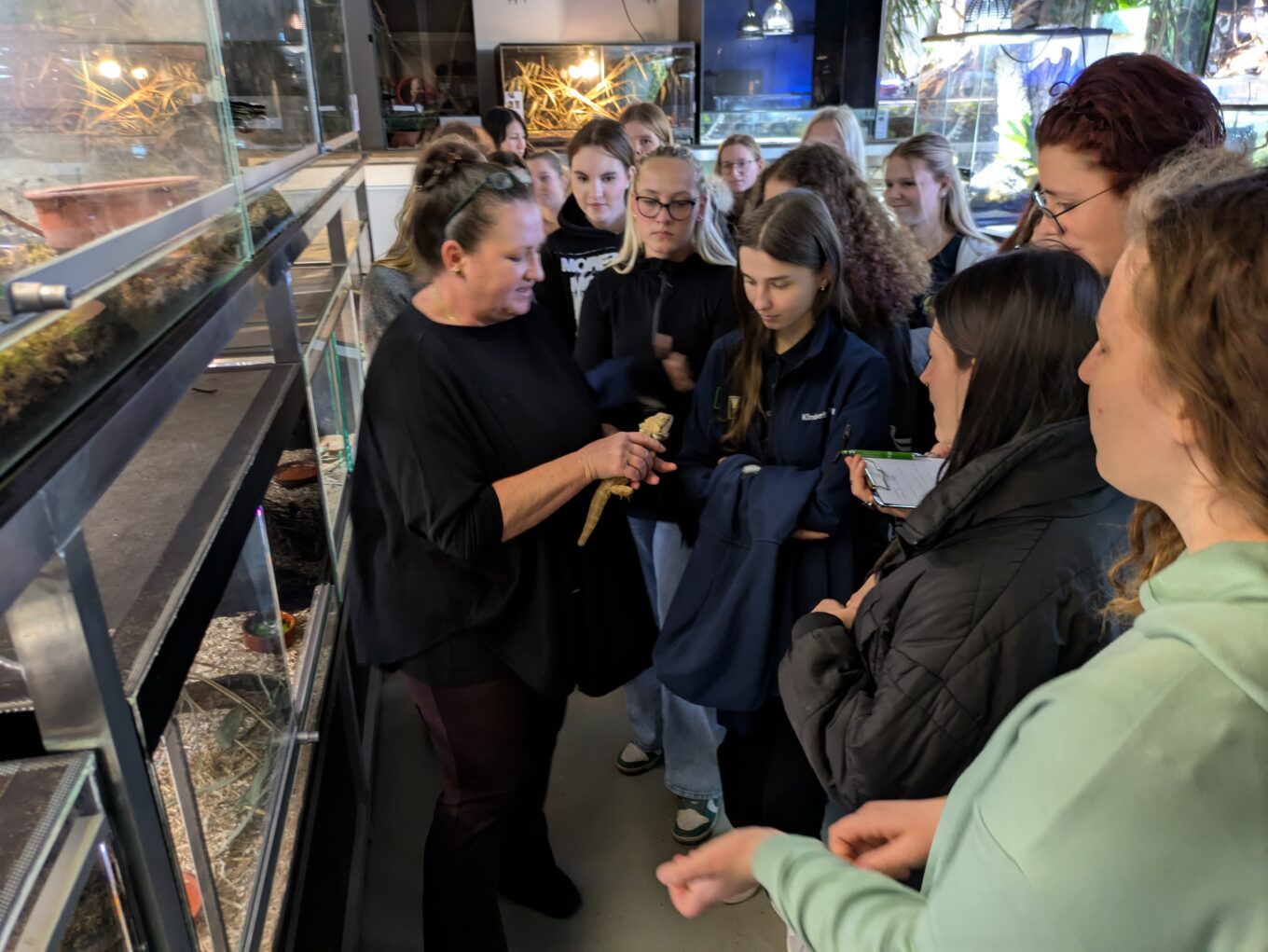 Exkursion der P4 zur LFS Hollabrunn