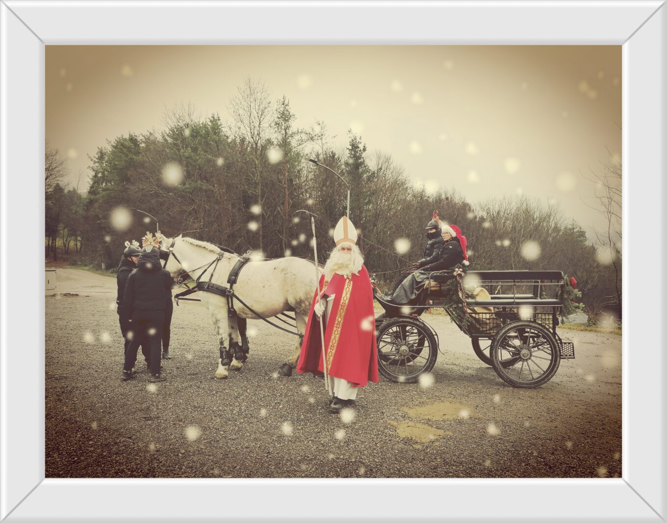 Der Nikolo besuchte das Norbertinum