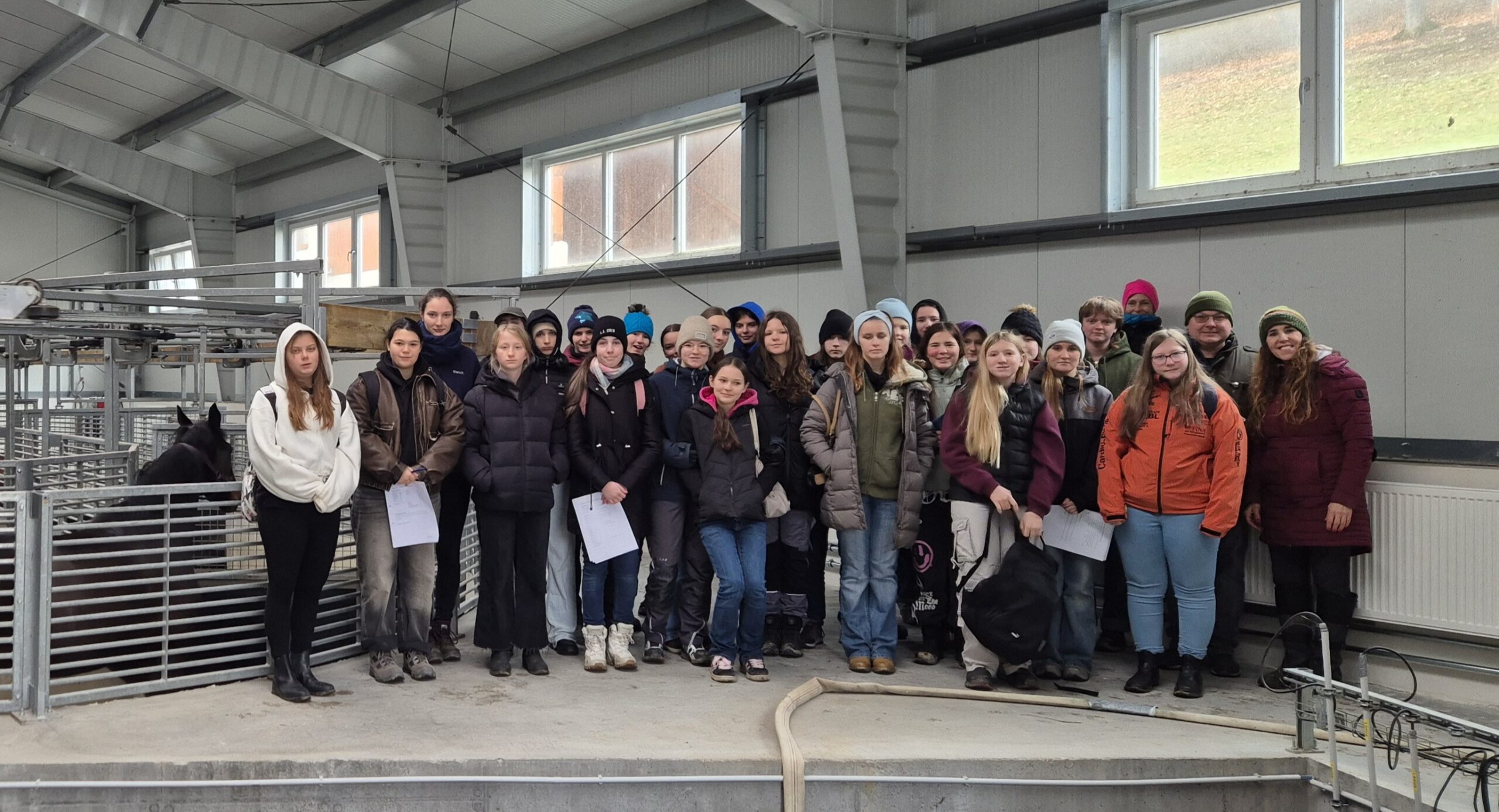 Betriebsbesichtigung der P1: Gestüt Winter & Zuchtstall Heinz