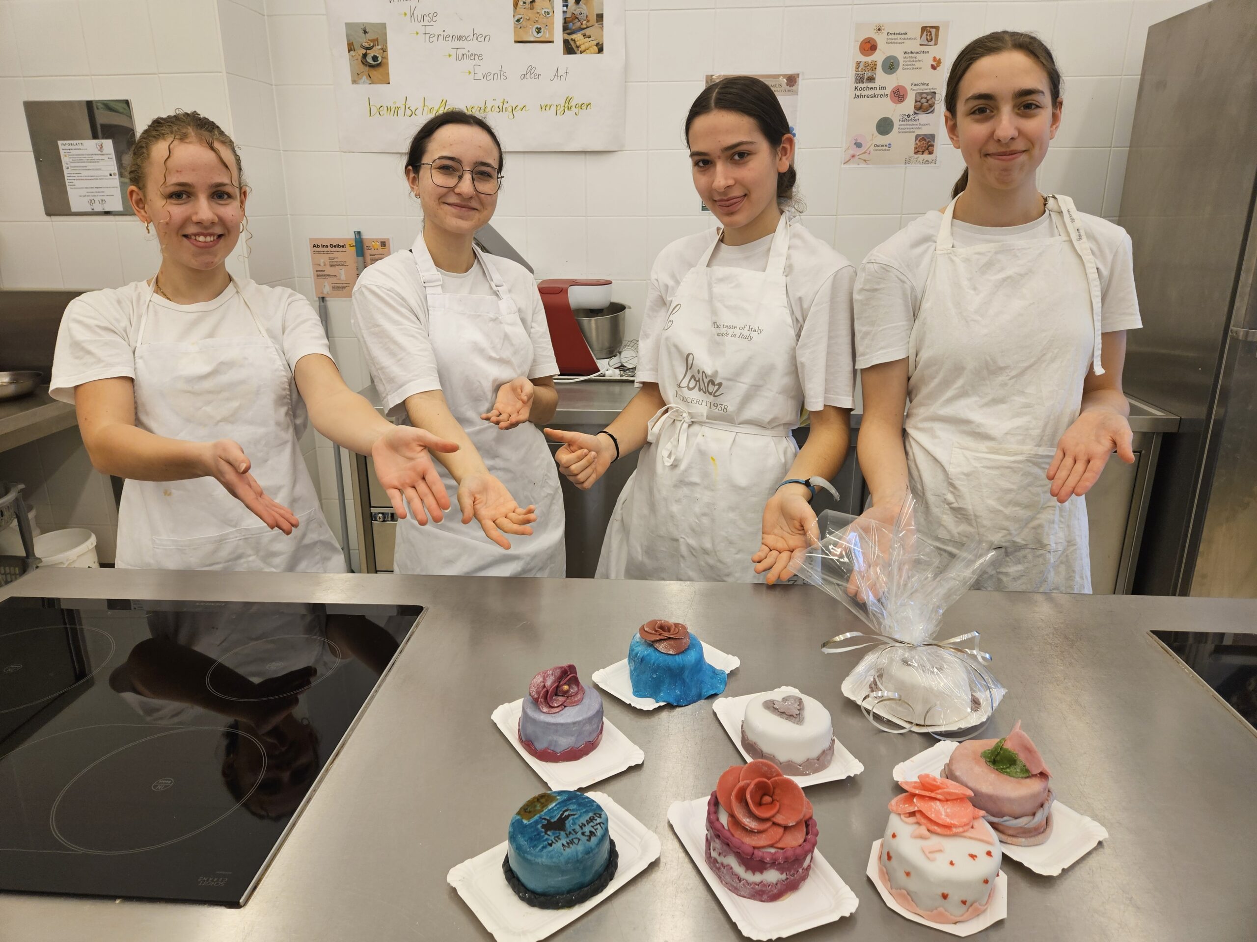 Törtchen-Werkstatt in der LFS Tullnerbach