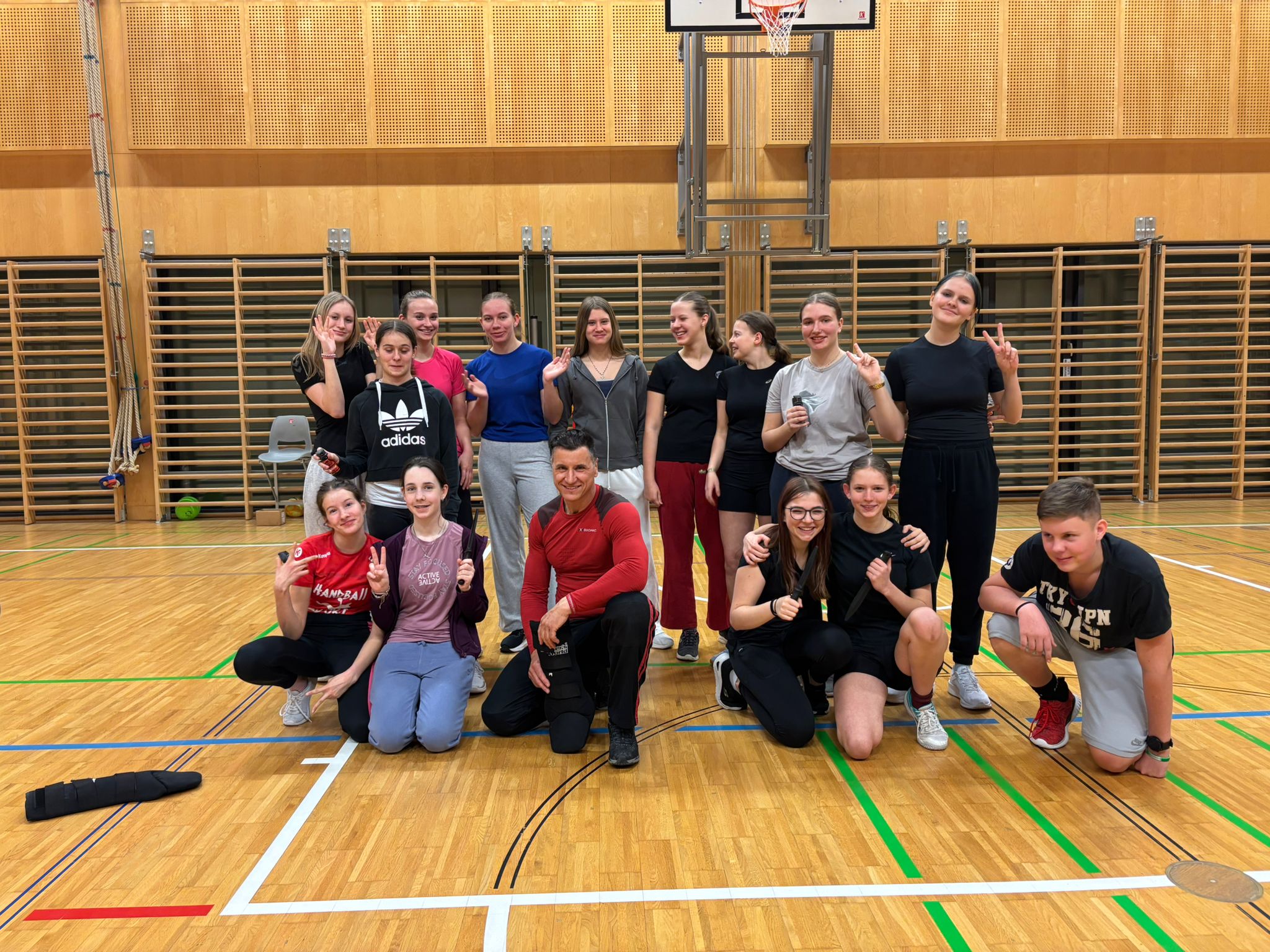 Selbstverteidigungskurs in der LFS Tullnerbach