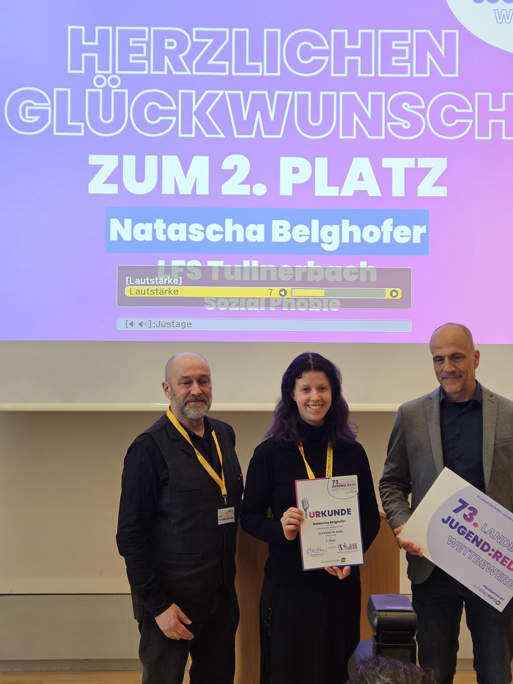 Erfolgreiche Teilnahme am Landesredewettbewerb Erfolgreiche Teilnahme am Landesredewettbewerb