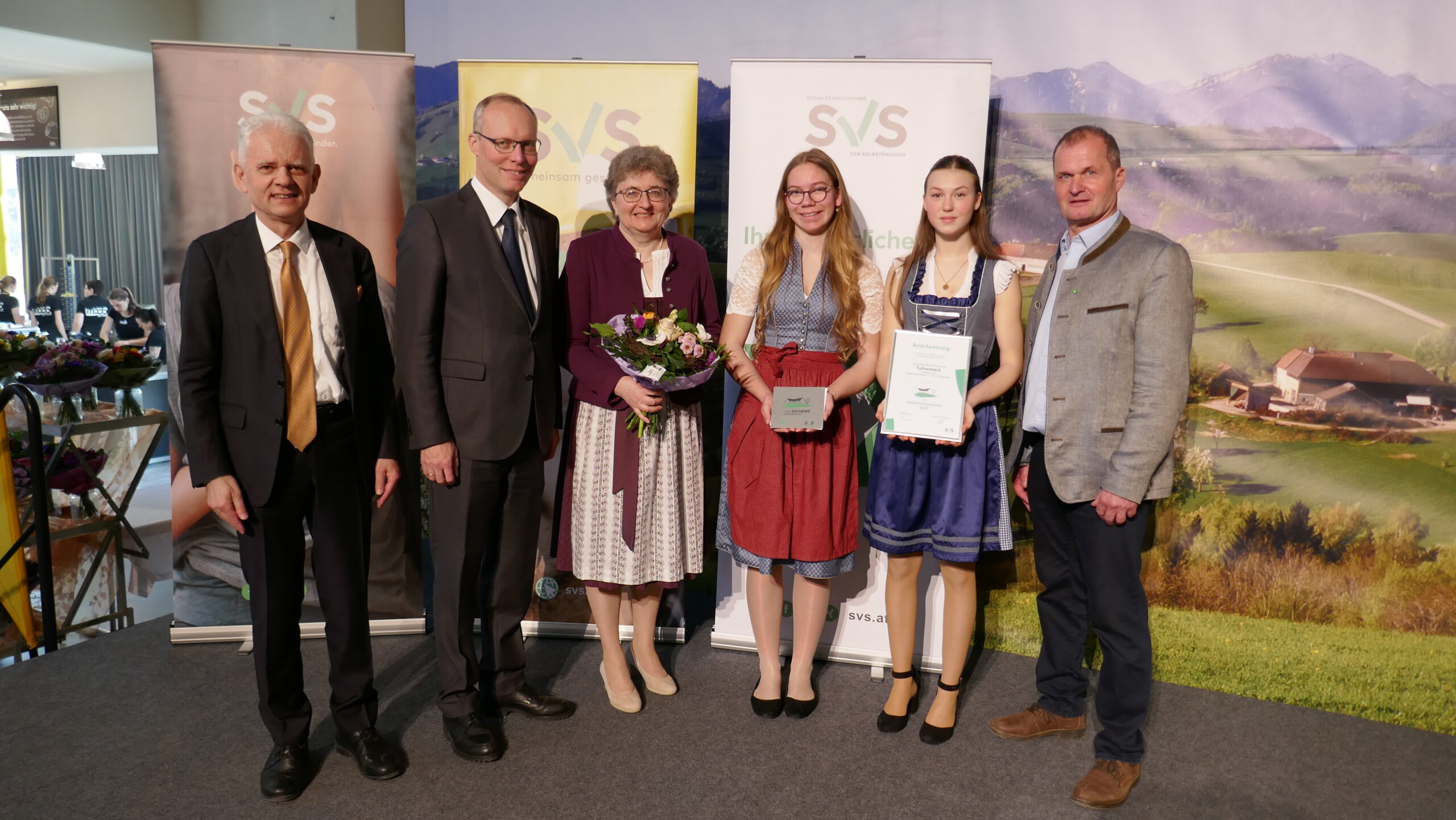 Verleihung "Sicherer Betrieb"