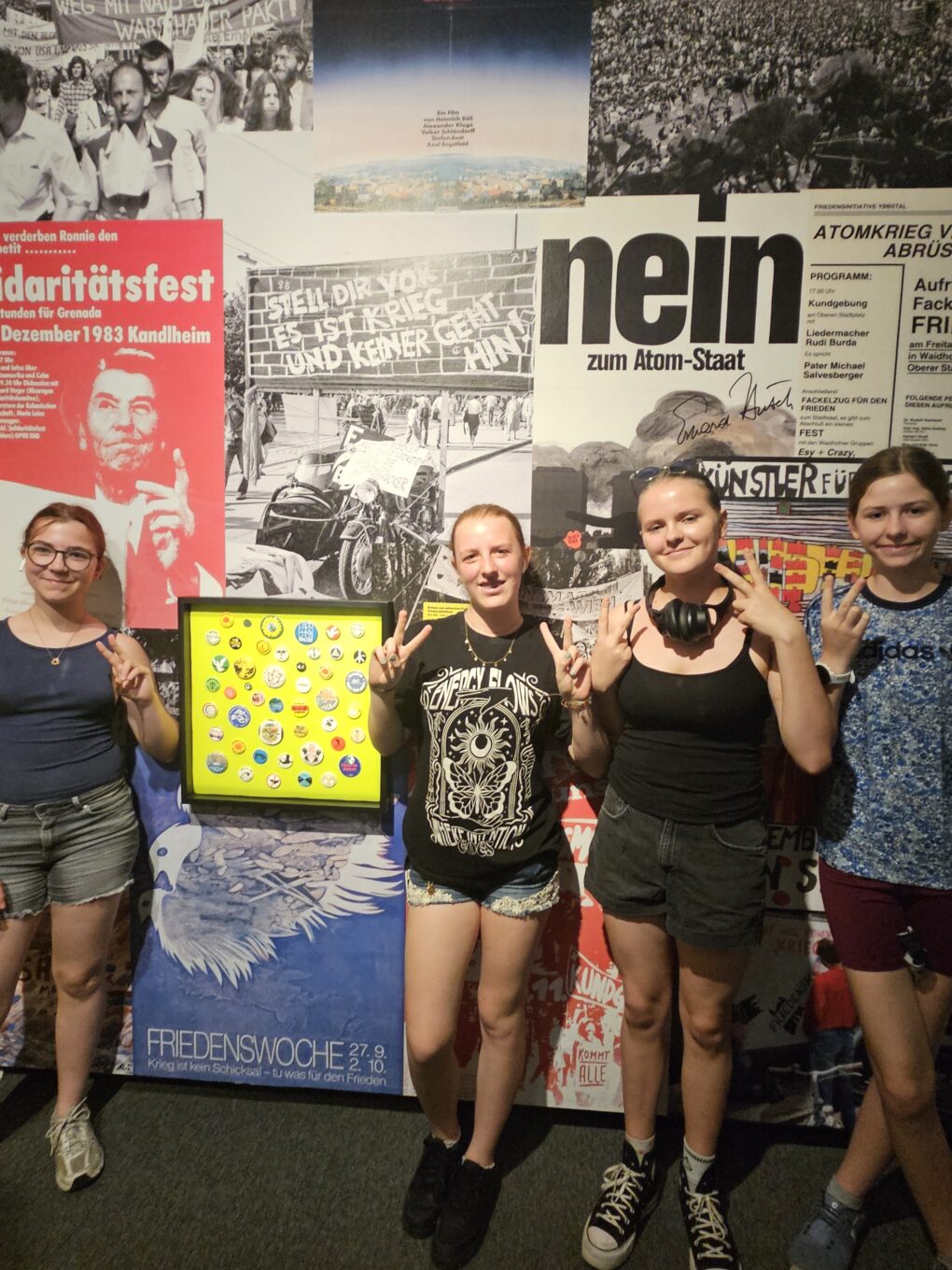 Zwischen Neon und Natur – Die 1. Klassen auf Exkursion